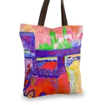 stilinga rankinė krepšys moterims su miestu London