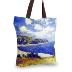 marinistinio stiliaus moteriška rankinė mėlynos spalvos