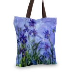 mėlyna rankinė krepšys irisai