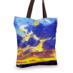 rankinė krepšys moterims peizažas gamta