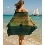 paplūdimio rankšluostis su zodiaku ožiaragis 1