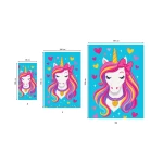 rankšluosčiai su piešiniu vienaragis 1