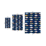 vaikiški rankšluosčiai su piešiniu spauda žuvytės 1