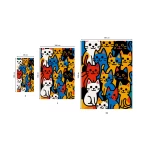 rankšluosčiai vaikams su katinėliais 1