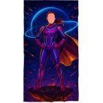 Rankšluostis su jūsų veidu, Super girl