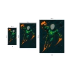 Rankšluostis su jūsų veidu, Super man 1