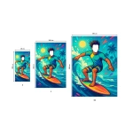 Rankšluostis su jūsų veidu, Surfer 1