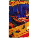 stilingas ranksluostis su spauda