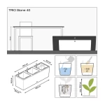 lechuza vazonas trio stone 30 ismatavimai 3