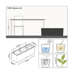 lechuza vazonas trio stone 40 ismatavimai 4