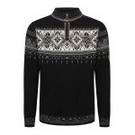 raštuotas vilnonis vyriškas megztinis