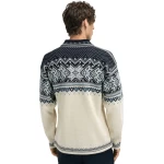 raštuotas vilnonis megztinis 3