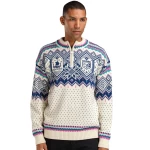 raštuotas vilnos megztinis vyrams 1