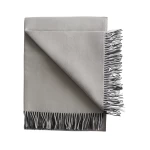 stilingas pilkas merino vilnonis pledas 1