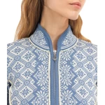 merino vilnos megztinis moterims šviesiai mėlynas 5