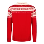 megztinis moteriškas vinonis raštuotas raudonas 1