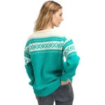 moteriškas megztinis vilnonis žalsvas 3