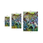 rankšluostis su spauda van gogh 1