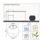 Apaļš pods Lechuza Puro 50 1