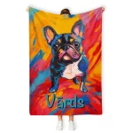 Personalizēts pleds Buldog