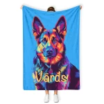 Dāvanas zēniem krāsaini pledi