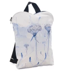 moteriška kuprinė su gėlėmis