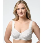 liemenele moterims balta spalva didelei krutinei