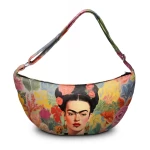 moteriška rankinė su gėlėmis