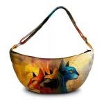 stilinga moteriška rankinė su katinais
