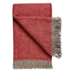 lovos užtiesalas vilnonis raudonas