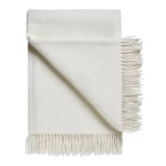 Dovana moteriai baltas vilnonis pledas