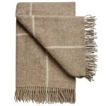 vilnonis pledas rudas languotas