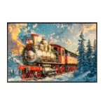 kalėdinis duru kilimėlis namams 1