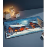 durų kilimėlis kalėdinis dovana kalėdų proga 1