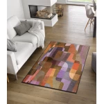 kilimas svetainei geometrinės figūros