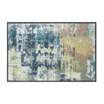 durų kilimėlis žalsvas plaunamas