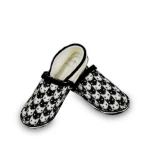 moteriškos vilnonės šlepetės su katinais