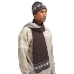 merino vilnos šalikas vyrams raštuotas 1