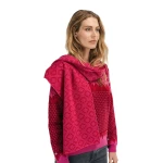 šalikas moterims merino vilna rožinė spalva 1