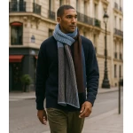 Merino vilnos salikas melynas