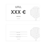 Jūsu izvēlētās vērtības dāvanu kupons