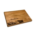 Ozolkoka gravēts griešanas dēlis Stokholma