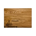 Gravēts koka griešanas dēlis Helsinki 2