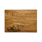 Koka gravēts griešanas dēlis Austrālija Sydney 2