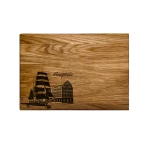 Gravēts ozolkoka griešanas dēlis Klaipēda 2