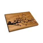 Gravēts koka dēlis