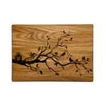 Ozolkoka griešanas dēlis ar gravējumu 2