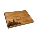 Iegravēts griešanas dēlis Munich