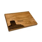 Iegravēts griešanas dēlis Vilnius