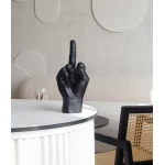 Ekskluzīva melna svece interjerā 1
